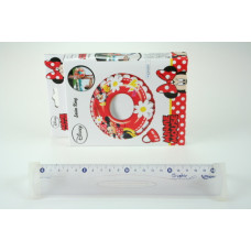 Nafukovací kruh Minnie Mouse - PRŮMĚR 50 CM ČERVENÁ