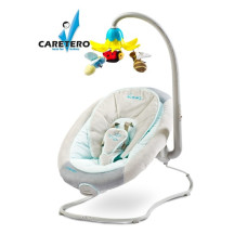 Dětské lehátko CARETERO BLOSSOM grey