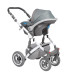 Luxusní kombinovaný kočárek + rukávník v barvě ZDARMA  !!!  BABY MERC FASTER STYLE 3 č. 25