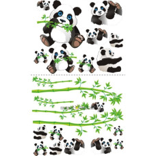 Nástěnná dekorace Panda NELLYS