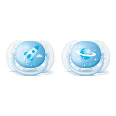 Šidítko Avent Ultrasoft Deco 2ks pro kluky