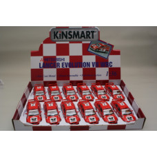 Auto kovové závodní Mitshubishi  LAMPS