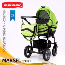 Kombinovaný kočárek MARSEL SPORT + autosedačka ZDARMA !!! Č. 29