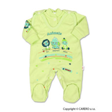 2-dílná soupravička pro nedonošené miminko  New Baby Zvířátka zelená