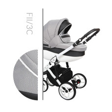 Kombinovaný kočárek Baby Merc Faster 2  Style + rukávník ZDARMA !!  3C