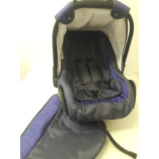 ADBOR Autosedačka Capri 0-10kg - grafit + fialová