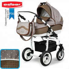 Kombinovaný kočárek ADBOR MARSEL PERFOR SPORT + autosedačka ZDARMA !!! č. P06