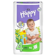 Happy Maxi dětské pleny 46 ks 8 - 18 kg