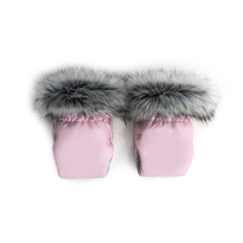 Luxusní rukavice na kočárek FLOO FOR BABY růžová Luxusní rukavice na kočárek FLOO FOR BABY růžová