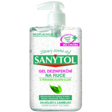 Sanytol Dezinfekční gel na ruce s přírodním zeleným čajem 250 ml