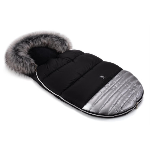 FUSAK DO KOČÁRKU MOOSE LIMITED EDITION STŘÍBRNÁ