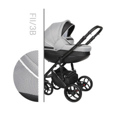 Kombinovaný kočárek Baby Merc Faster 2  Style + rukávník ZDARMA !!  3B