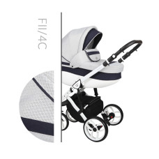 Kombinovaný kočárek Baby Merc Faster style 2 + rukávník ZDARMA !!  č. 4C