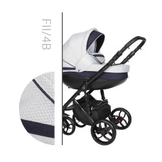 Kombinovaný kočárek Baby Merc Faster style 2 + rukávník ZDARMA !!  č. 4B