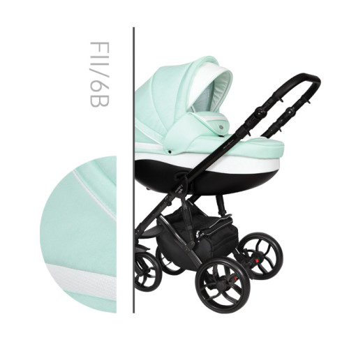 Kočárek Baby Merc Faster  Style 2  + rukávník ZDARMA !!  sv.zelená 6B