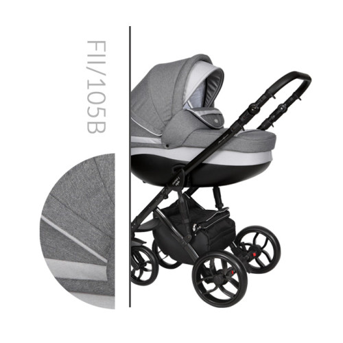 Kombinovaný kočárek Baby Merc Faster style 2 + rukávník ZDARMA !!  č.105B