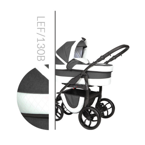 Kombinovaný kočárek BABY MERC LEO 2019 Č. 130B