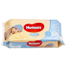 Ubrousky vlhčené HUGGIES Pure 56 ks 