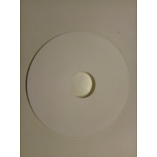 Plastová krytka na zadní    12" kolečko   plná BÍLÁ