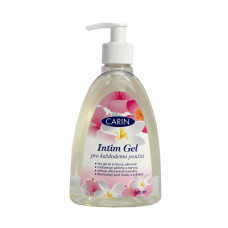Carin   intimní gel pro přirozenou mikroflóru s dávkovačem 500 ml