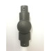 Polohovací kloub k rukojeti ovál 20x30 mm + ovál 20x30 mm  na kočárek FIRKON VESTA Standart , BALANCE , FLIPPER a jiné kočárky 