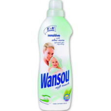WANSOU   dětská koncentrovaná aviváž  s výtažky Aloe Vera   1l = 4l   sensitive    SUPER CENA !!!