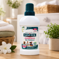 SANYTOL dezinfekce na prádlo a oblečení s vůní bílých květů   500 ml