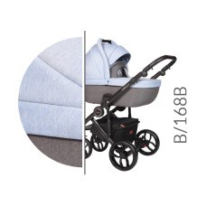 Luxusní kombinovaný kočárek Baby Merc BEBELLO  2019   B/168B