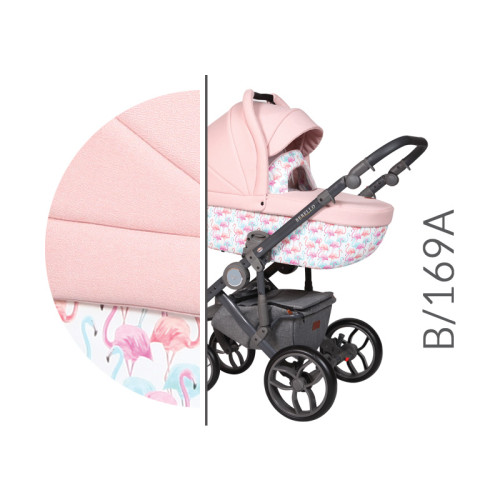 Luxusní kombinovaný kočárek Baby Merc BEBELLO 2019 B/169A Luxusní kombinovaný kočárek Baby Merc BEBELLO 2019 B/169A