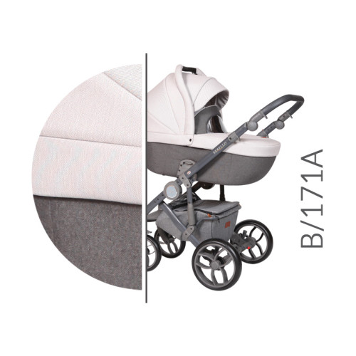 Luxusní kombinovaný kočárek Baby Merc BEBELLO  2019   B/171A