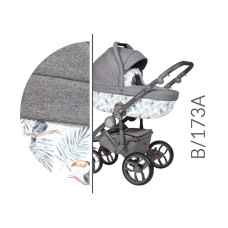 Luxusní kombinovaný kočárek Baby Merc BEBELLO  2019   B/173A