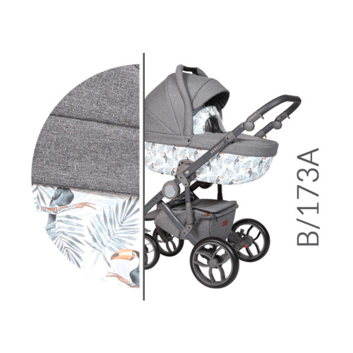 Luxusní kombinovaný kočárek Baby Merc BEBELLO 2019 B/173A Luxusní kombinovaný kočárek Baby Merc BEBELLO 2019 B/173A