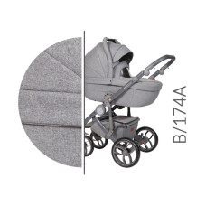 Luxusní kombinovaný kočárek Baby Merc BEBELLO  2019   B/174A