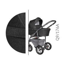 Inovovaný kombinovaný kočárek Baby Merc Q9 Alu 2019   Q9/176A