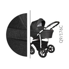Inovovaný kombinovaný kočárek Baby Merc Q9 Alu 2019   Q9/176C