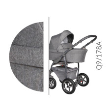 Inovovaný kombinovaný kočárek Baby Merc Q9 Alu 2019   Q9/178A
