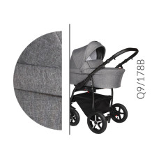Inovovaný kombinovaný kočárek Baby Merc Q9 Alu 2019   Q9/178B