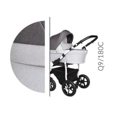 Inovovaný kombinovaný kočárek Baby Merc Q9 Alu 2019   Q9/180C