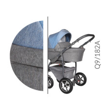 Inovovaný kombinovaný kočárek Baby Merc Q9 Alu 2019   Q9/182A