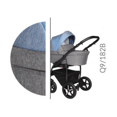 Inovovaný kombinovaný kočárek Baby Merc Q9 Alu 2019   Q9/182B