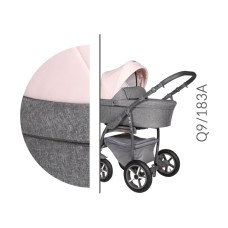 Inovovaný kombinovaný kočárek Baby Merc Q9 Alu 2019   Q9/183A