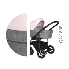 Inovovaný kombinovaný kočárek Baby Merc Q9 Alu 2019   Q9/183B