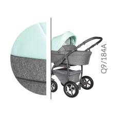 Inovovaný kombinovaný kočárek Baby Merc Q9 Alu 2019   Q9/184A