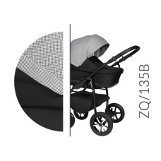 Odlehčený kombinovaný kočárek Baby Merc Zipy Q 2019   135B