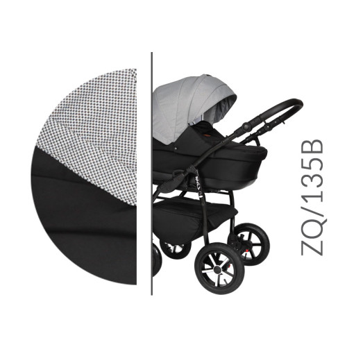 Odlehčený kombinovaný kočárek Baby Merc Zipy Q 2019 135B Odlehčený kombinovaný kočárek Baby Merc Zipy Q 2019 135B