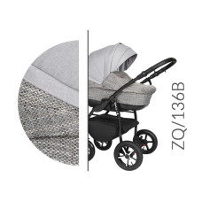 Odlehčený kombinovaný kočárek Baby Merc Zipy Q 2019   136B