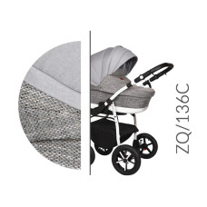 Odlehčený kombinovaný kočárek Baby Merc Zipy Q 2019   136C