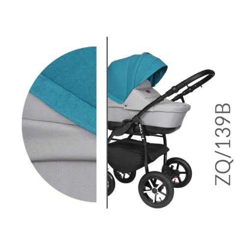 Odlehčený kombinovaný kočárek Baby Merc Zipy Q 2019 139B Odlehčený kombinovaný kočárek Baby Merc Zipy Q 2019 139B