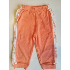  Dětské bavlněné tepláky s proužky po stranách    TOTÁLNÍ VÝPRODEJ !!! Oranžová