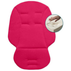 PODLOŽKA DO KOČÁRKU COMFORT MEMORY 2 cm > varianta malina